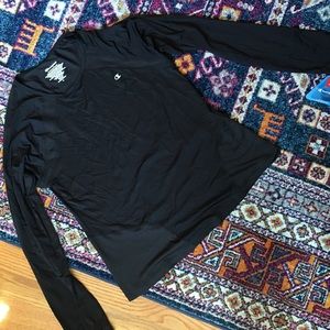 Champion long-sleeve moisture wicking top